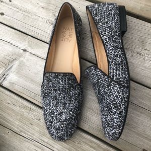 Metallic Tweed Naturalizer Loafers new in box